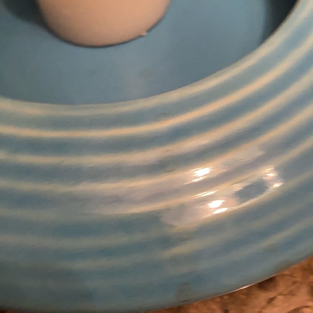 Jonathan Adler Happy Chic round blue retro decor - Picture 2 of 16